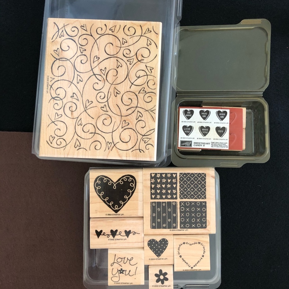 Stampin’Up! LOVE or Heart Rubber Stamps